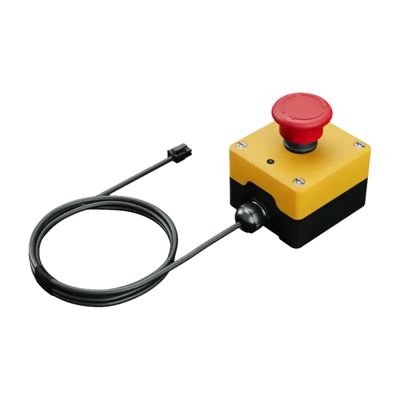 Qubic System MOTION LOCK Switch emergency stop button