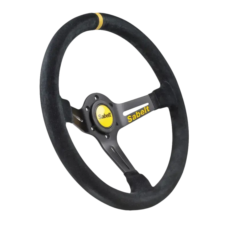 Sabelt - 3 Spaaks Zwart Suede SW-465 - Steering Wheel