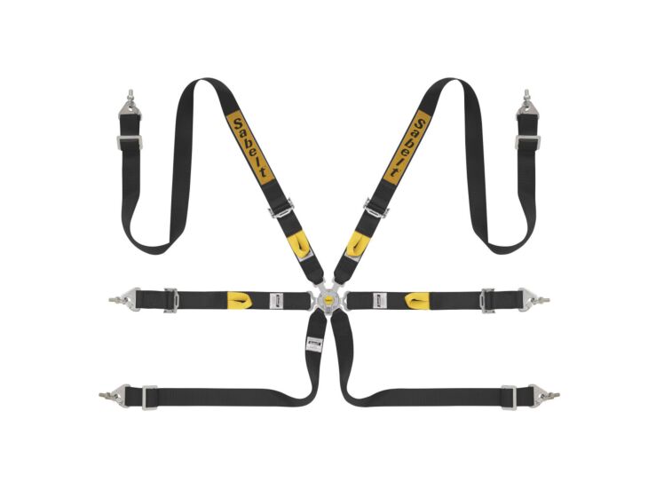 Sabelt Steel Rally 2x2 6-Point Racing Harness – product image 6