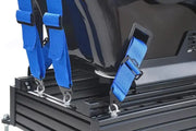 Sim Seatbelt 4-point Harness backside