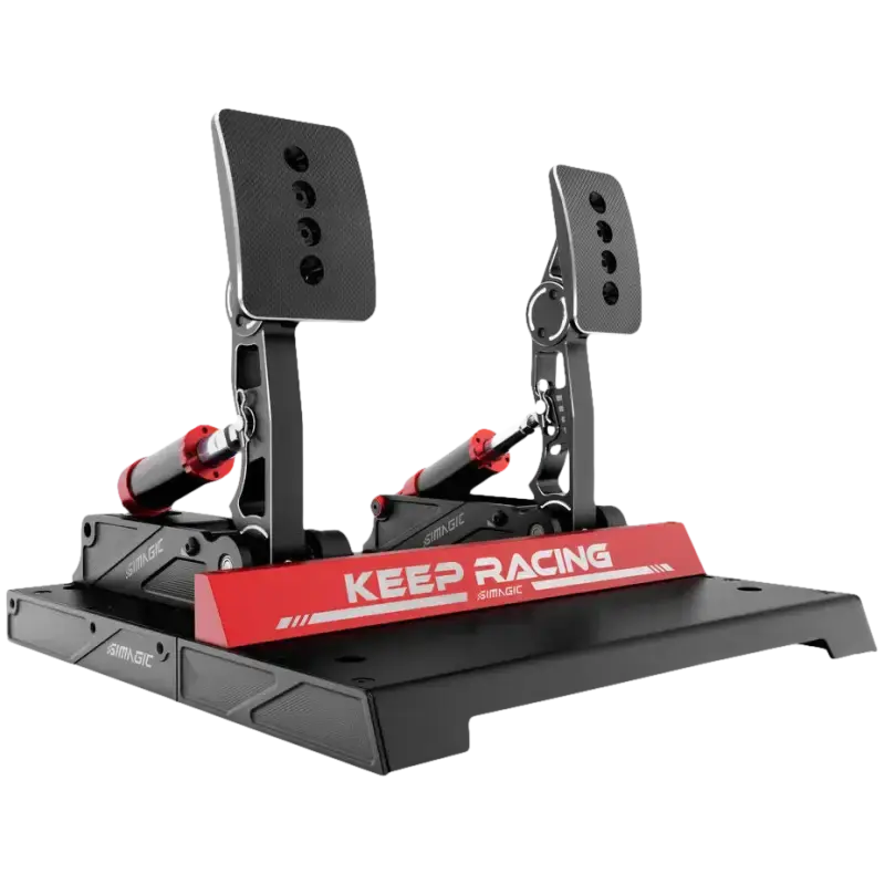 Simagic P1000-F 2-Pedal Set – Black - Sim Pedals