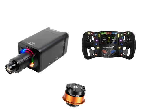 Simagic Alpha EVO 12 Nm + Ascher Racing Steering Wheel + QR-A Bundle — Ascher McLaren Artura Ultimate