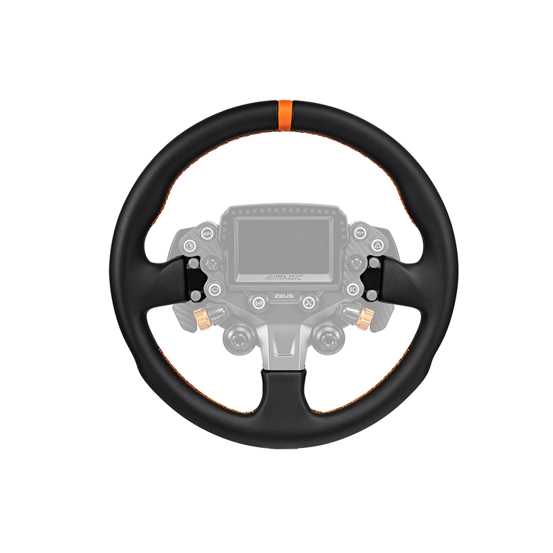 Simagic ZS-330RR Leather replacement steering wheel rim, without hub