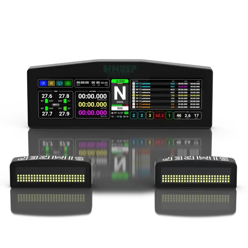 SimRep DDUXX1 Sim Dashboard - Data Display (DDU)
