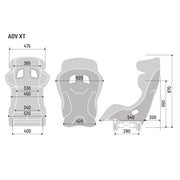 Sparco ADV XT FIA 8862-2009 Carbon Racing Seat – official product view 4