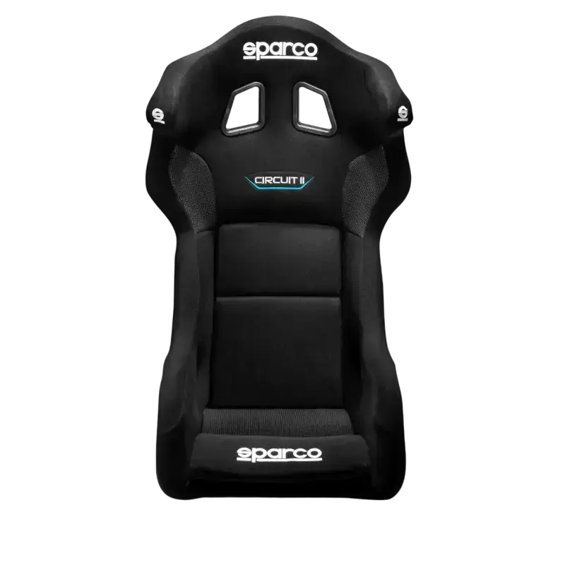 Sparco Circuit I/II QRT Fiberglass - Bucket seat - Black - Bucket seat