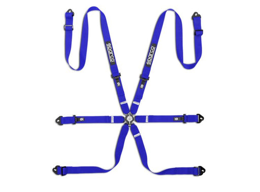 Sparco Competition H-2 Steel Pull-Up 6-Point Racing Harness – product detail – photo 1