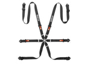 Sparco Competition H-2 Steel Pull-Up 6-Point Racing Harness – Black – photo 2