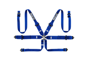 Sparco Competition H-3+2 6-Point FHR Racing Harness – Blue – photo 4