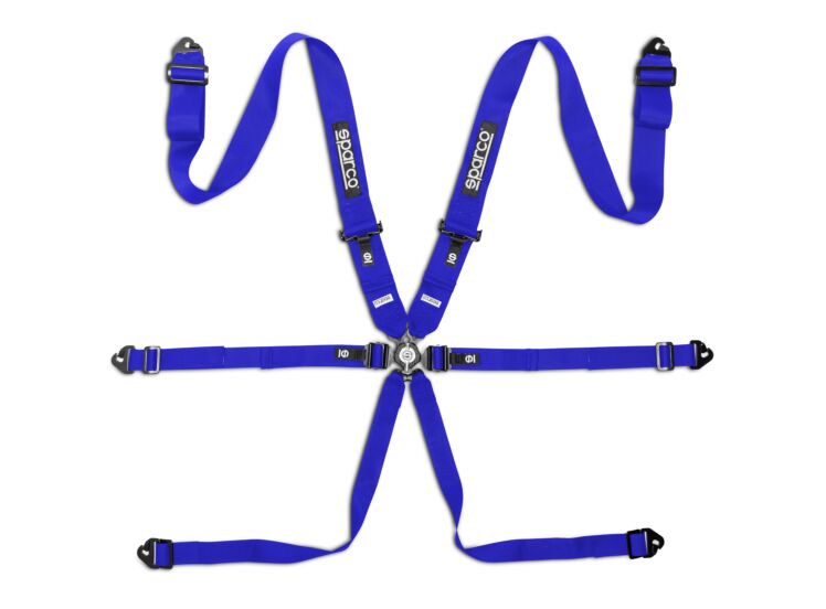 Sparco Competition H-3 Steel 6-Point Racing Harness 2026 – product detail – photo 1