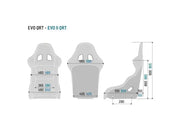 SPARCO EVO CARBON SEAT - size schema