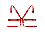 Sparco Formula H-7 6-Point Racing Harness – Red – photo 5