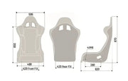 Sparco Grid QRT - SKY dimensions