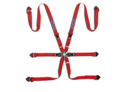 Sparco Martini Racing Competition H-2 Steel Pull-Down 6-Point Harness – Red – photo 4
