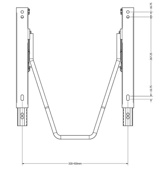 Sparco seat slider - Seat Slider