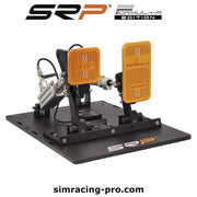 SRP Formula-R 2P Black Edition pneumatic sim racing pedals – product view 3
