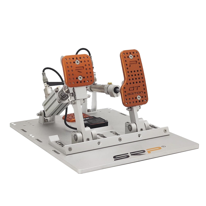 SRP GT-R 2P Gray Edition pneumatic sim racing pedals – product view 4