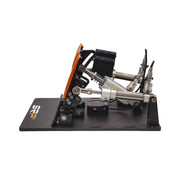 SRP GT-R 3P Black Edition pneumatic sim racing pedals – product view 2