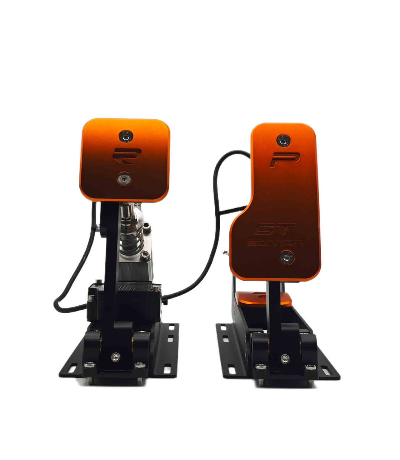 SRP GT-S 2P Black Edition pneumatic sim racing pedals – product view 4