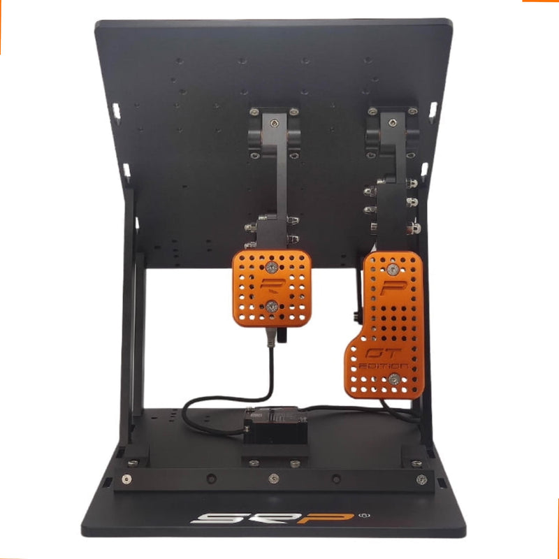 SRP GTI-R 2P Black Edition pneumatic sim racing pedals – product view 1