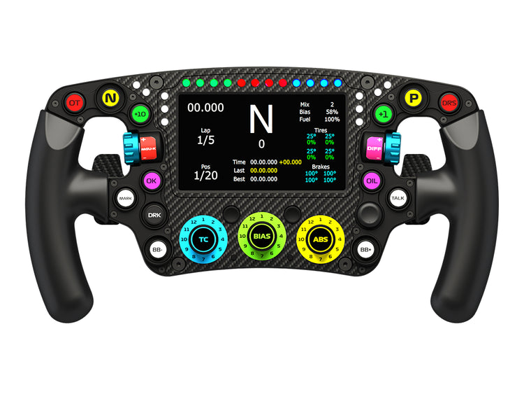 Leoxz - XF1 - Sport Formula Stuur + LCD-scherm - USB